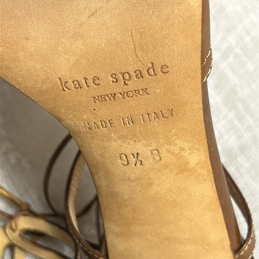NWOT Kate Spade super soft glove leather elegant heels